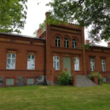 Charakterystyczne żuławskie domy z czerwonej cegły - Nowa Kościelnica, fot. A. Paprot-Wielopolska 2018